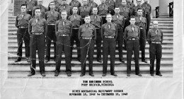 Lt. Scherer at Engineer School