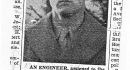 Lt. Scherer<br />newspaper article