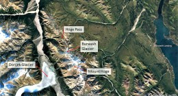 Mount Hoge and Burwash Glacier