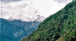 Shidibi Mtn. shrouded in clouds