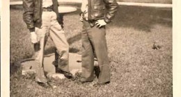 Radio Operator SSgt. Harry B. Queen (L.)