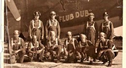 Pilot 1st Lt. Robert M. King<br /> (Rear, 2nd from L.)
