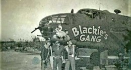 Co-Pilot 2nd Lt. James F. Spain (L.)