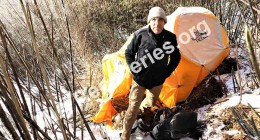 Clayton at high camp
