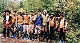 Guides, porters and Clayton