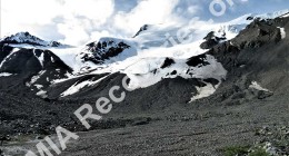 Base of glacier