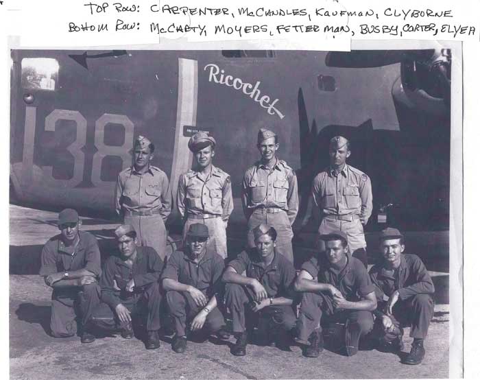 Crew of B-24J #42-73222