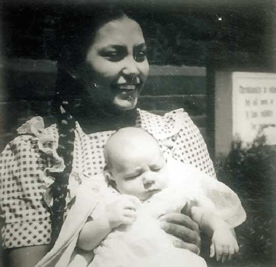 Joyce M. Espe and her son Victor E. Espe