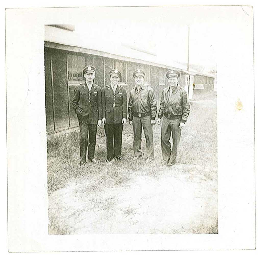 Flight Engineer Pfc. Kenneth L. Seidel (R.)