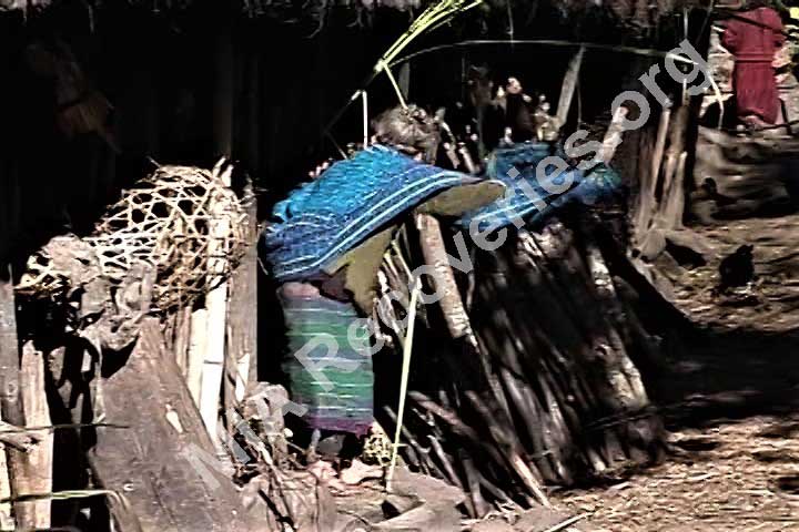 Mishmi woman who cared for Rosbert and Hammell in 1943