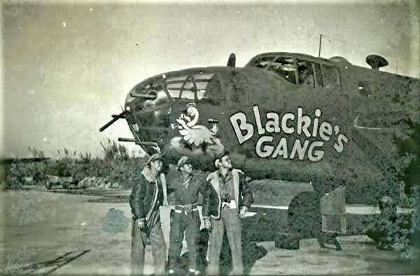 Co-Pilot 2nd Lt. James F. Spain (L.)