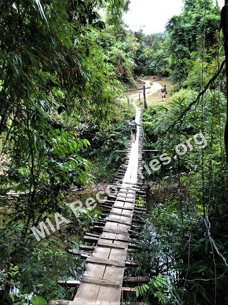 Hanging bridge