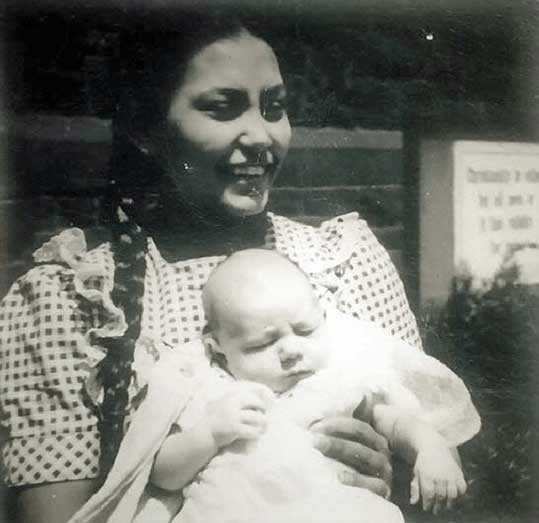 Joyce M. Espe and son Victor E. Espe