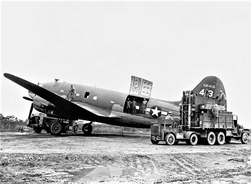 Loading Cargo on a C-46